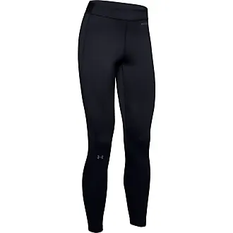Under Armour Womens Vanished Pleated Ankle Leggings,Black/Tonal,XX
