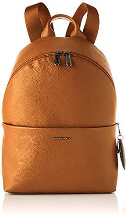 Damen Mini-Rucksack mit Hasenohren Kunstfell Handtasche aus Plüsch Braun braun 9.84 x 7.8 x 3.91