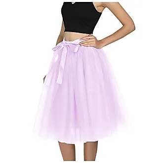 Belle Jupe Tutu De Style Ballet Taille Élastique Longueur Au Genou