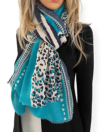 Womens Bright Green Leopard Print Scarf, Snakeskin Colour Block Multi  Colour Scarf Shawl Wrap, Long Large Ladies Scarf Gift for Her, Vintage 