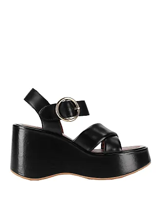 See by clearance chloe black wedges