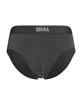 Zegna Stretch-modal Boxer Briefs in Black for Men