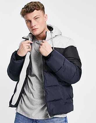 ONLY & SONS Puffer jacket discount 59% Navy Blue S MEN FASHION Coats NO STYLE 