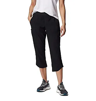 Columbia Womens Leslie Falls Hiking Pants, Black, X-Small US