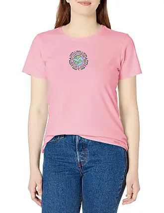 Casual T-Shirts from Life is good for Women in Pink