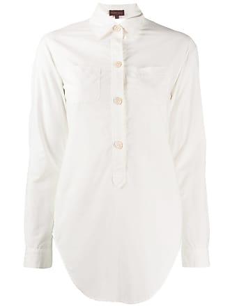 Romeo Gigli 1990s slim-fit shirt - women - Cotton/Nylon - 38 - White