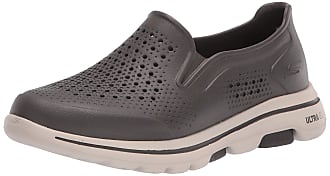 mens leather skechers loafers