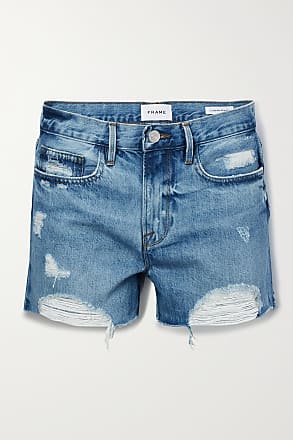 Damen Bekleidung Kurze Hosen Jeans-Shorts und Denim-Shorts KATE BY LALTRAMODA Denim Jeansshorts in Blau 