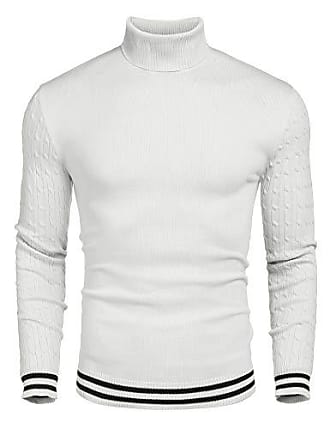 Aries Rollkragen-Pullover in Weiß für Herren Herren Bekleidung Pullover und Strickware Rollkragenpullover 