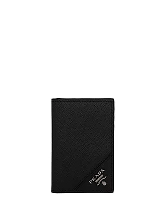 Prada Men's Saffiano Leather Vertical Card Black Holder 2MC101 – ZAK BAGS  ©️
