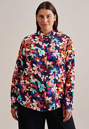 Hemdblusen mit Print-Muster in Blau: Shoppe jetzt bis zu −54% | Stylight