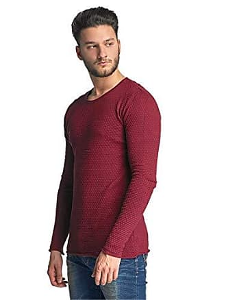 Red Bridge Hommes Pullover en Tricot Col Châle Basic Pull d'hiver Casual Fashion Sweater