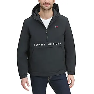 Tommy hilfiger men's hooded performance fleece clearance jacket