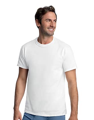 12 Hanes White Small S 34-36 Inch V-Neck T-Shirts Tagless ComfortSoft P 85-90 CM 