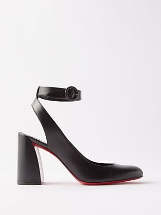 Christian Louboutin Miss Sab 85 Leather Pumps - Womens - Black