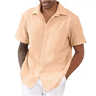 Men's Linen Hawaiian Shirts Super Sale up to −30%