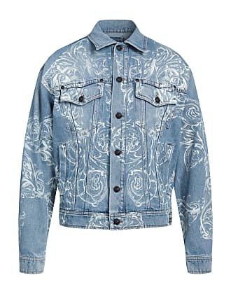 VERSACE JEANS COUTURE Baroque Logo Denim Jacket - Wrong Weather