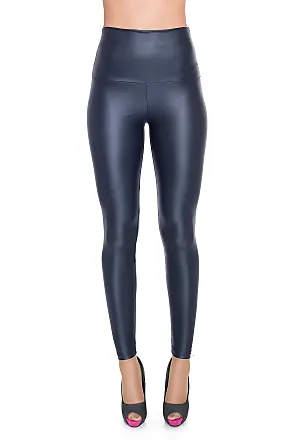 ZEE FASHION Women Ladies Metallic Shiny Wet Look Leggings Disco Stretch PVC  Pants UK Size 8-22 Royal Blue : : Fashion