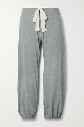 Pantalon pyjama en coton pour femme Mélange de gris