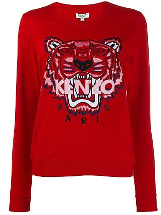 red kenzo sweater