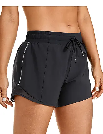  CRZ YOGA Womens Quick Dry Workout Running Shorts Mesh Liner