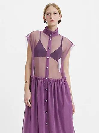 Jamie Ruched Dress - Purple