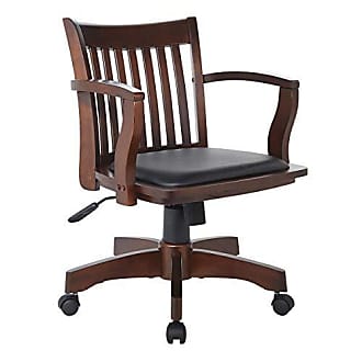 Office Star Ave Six Layton Mid Back Office Chair, Cream