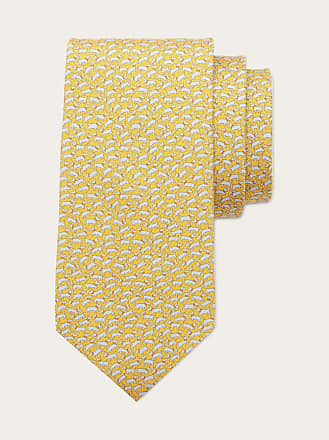Krawatten in Gelb von Ferragamo für Herren | Stylight