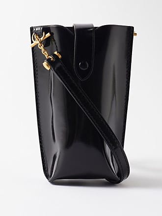 Eve Leather-Trimmed Shearling Crossbody Phone Bag By Staud, Moda Operandi