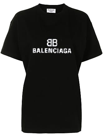 pink and black balenciaga shirt