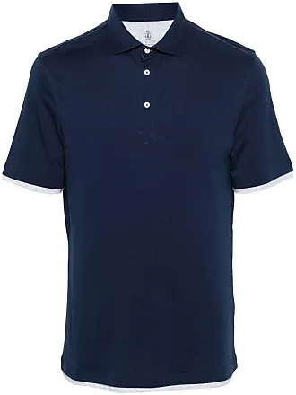 Polo Shirt BRUNELLO CUCINELLI Men color Blue