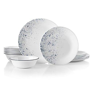 Glass Portofino Blue Corelle 3129A 6-Piece Chip Resistant Dinnerware Set