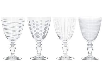 Set of 4 NEW Mikasa Cheers Ruby Glass Stirrers 