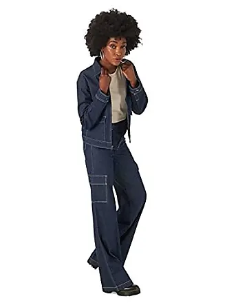 Lee Women's Flex to Go Mid Rise Seamed Cargo Pant, Boysenberry, 14 at   Women's Clothing store