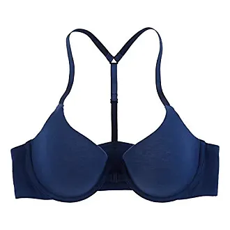 Undies.com Womens Front Closure T Shirt Bra for All Day Comfort with Plush  Underwire & Adjustable T Back Straps