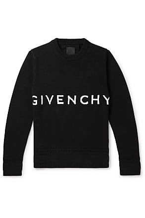 Save 19% Mens Sweaters and knitwear Givenchy Sweaters and knitwear Givenchy Cotton Crew-neck Sweater in Black for Men 