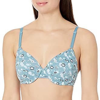 Warner's Womens This is Not A Bra Full-Coverage Underwire Bra, Cool Water Vintage Blossoms, 34B