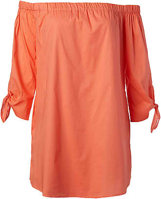 Lucca Couture Womens Off Shoulder Dress with Bow Tie Sleeves, Coral, X-Small