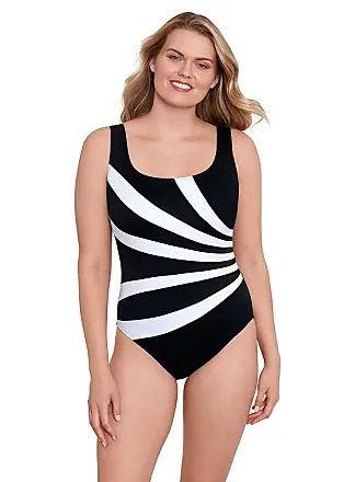 Longitude Women's Natural Riches Side Shirred Bandeau Long Torso One Piece  Swimsuit at