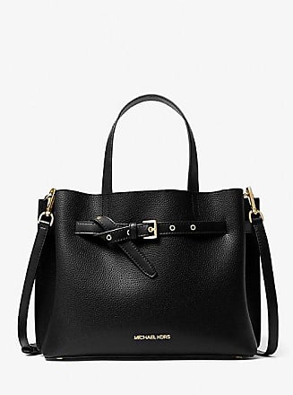 Michael Kors Sac MK noir à bandoulière Petit sac à main en cuir à glissière  - marron à prix pas cher