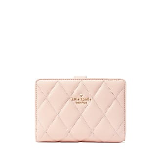 Kate Spade New York Wing It Wicker Butterfly Coin Purse On A Chain MICRO  Crossbody Bag K7605,Pink