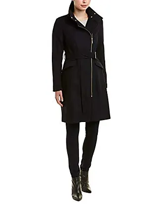 Cole haan belted hot sale hooded trench coat