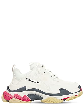 Balenciaga Balenciaga | Mujer Sneakers triple S De Piel Sintética 60mm Blanco/negro/rojo 35