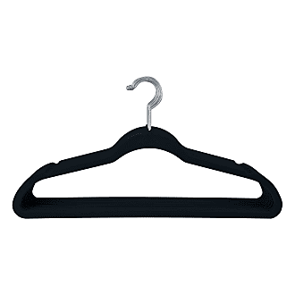 SereneLife Premium Non-Slip Velvet Hangers - Space Saving Heavy Duty Slim  Suit Clothes Hanger 