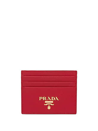 Prada Crystal-embellished Cardholder - Neutrals