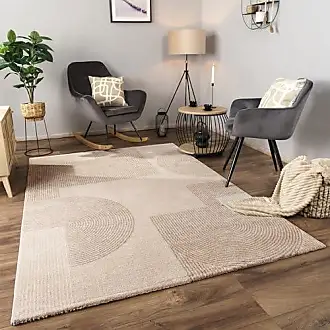 Tapis Intérieur & Extérieur, Tissage Plat Design Scandinave Aspect Sisal  Beige [120x170 cm] - Cdiscount Maison