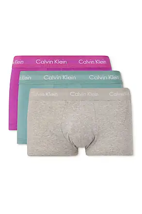 Calvin Klein Underwear CK Black Low Rise Trunks 3-Pack