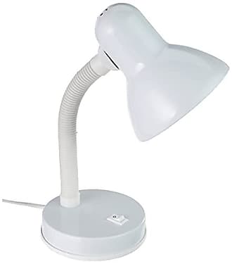 EGLO EGLO Lampe de table BASIC 1 bureau Argent 1 lampe à poser à flamme 