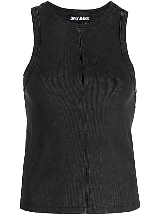 Nike, Tops, Nike Womens Ombre Vertical Stripe Racerback Tank Top Black  White L