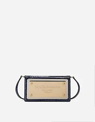 Dolce & Gabbana Blue Shoulder Sling Travel Luggage Cotton Bag – AUMI 4